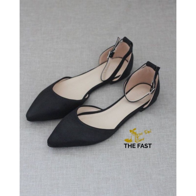 Giày sabo thấp 1cm  hậu búp bê xinh NĐ91