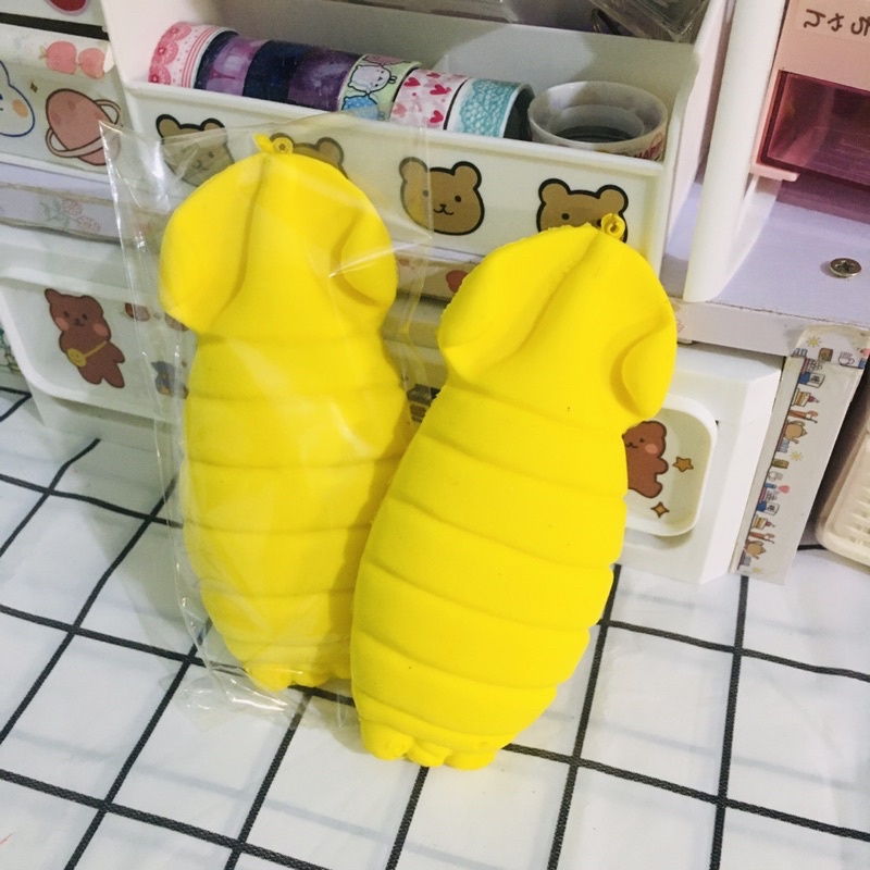 Squishy mực kèm bao bì kiếng
