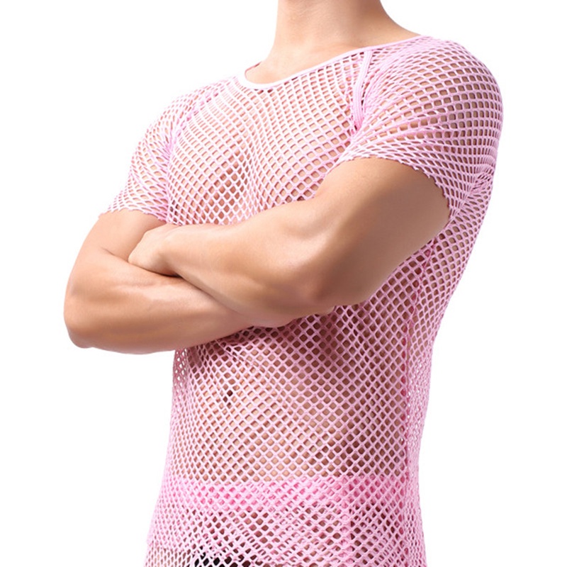 Áo Lót Lưới Xuyên Thấu Gợi Cảm Cho Nam