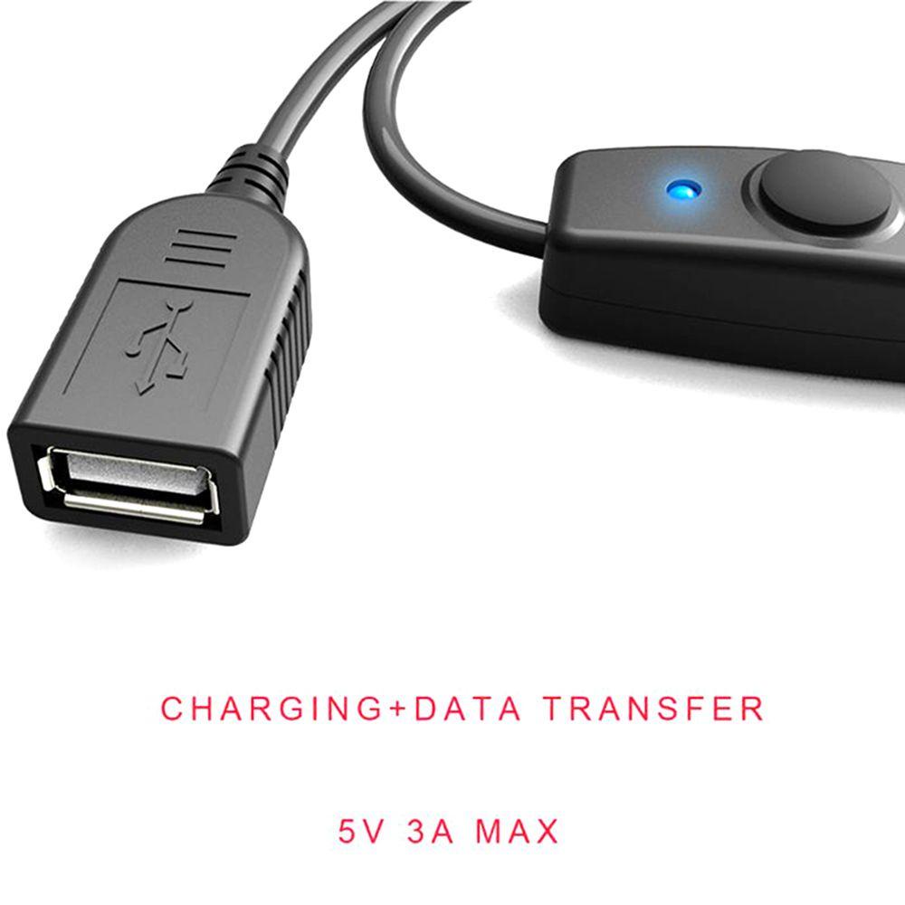 Dây Cáp Nối Dài USB 2.0 Có Đèn LED Báo Hiệu Có Công Tắc Bật Tắt
