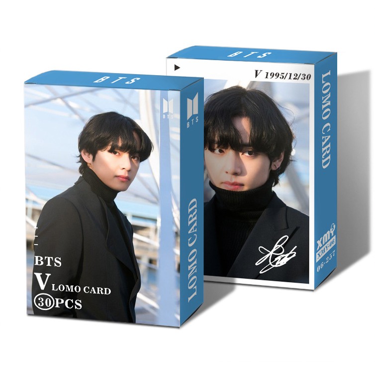 Bộ 30 ảnh Lomo card thành viên V BTS