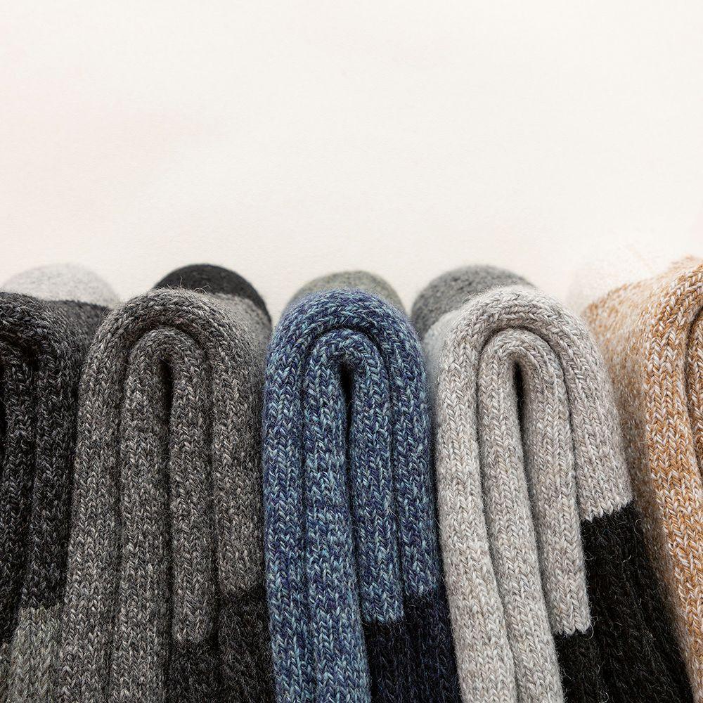 1 Đôi Tất Len Cashmere Dày Giữ Ấm Thời Trang Nam