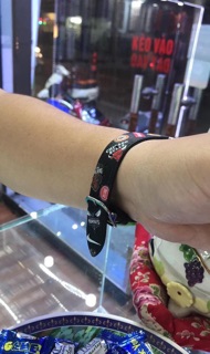 Dây da Applewatch hoạ tiết Supreme
