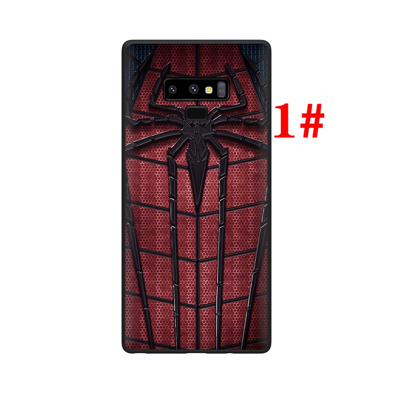 Soft Case Samsung S7 Edge S8+ S9+ S10+ Lite Plus S10E PhoneCase Casing XA183 Super Hero Spider Man And Captain America Silicone TPU Cover