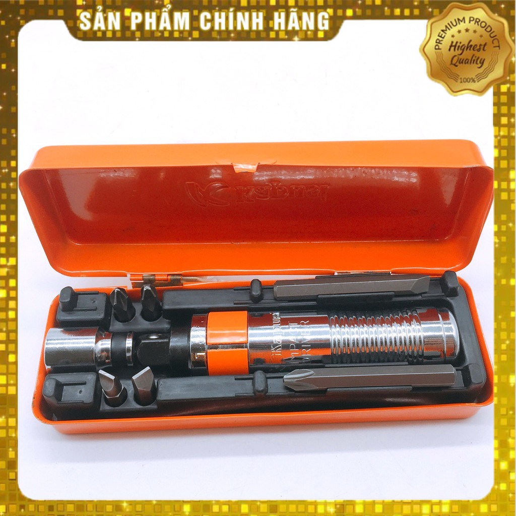 BỘ TÔ VÍT ĐÓNG ĐẢO CHIỀU KAPUSI 7 TRONG 1__K7192 CAO CẤP