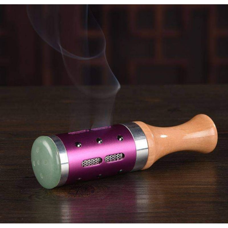 Thanh lăn ngải ngọc bích massage mặt nâng cơ, xóa nhăn, trẻ hóa da, chống chảy sệ da mặt | BigBuy360 - bigbuy360.vn