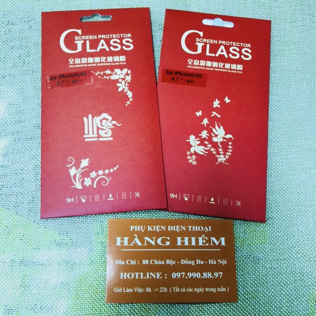 [KÍNH CƯỜNG SIÊU MỎNG] dán cường lực 0,15mm ip5 6 6plus 7 7plus 8 8plus