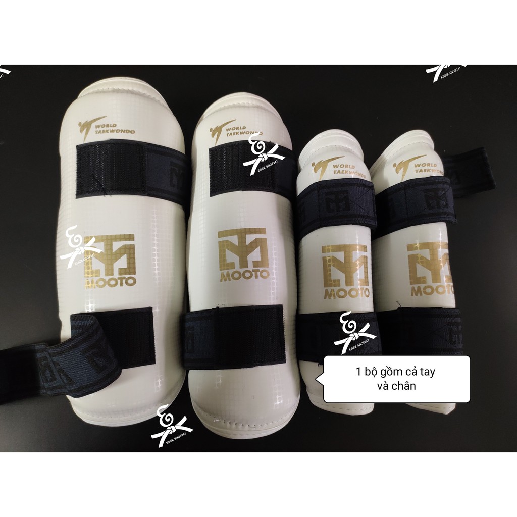 Bảo hộ thi đấu ống tay chân, ống đồng Taekwondo