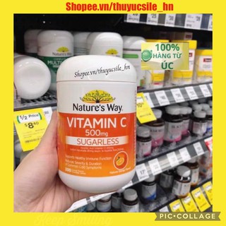 (Date 2024) Vitamin C Nature Way 500mg 300 viên