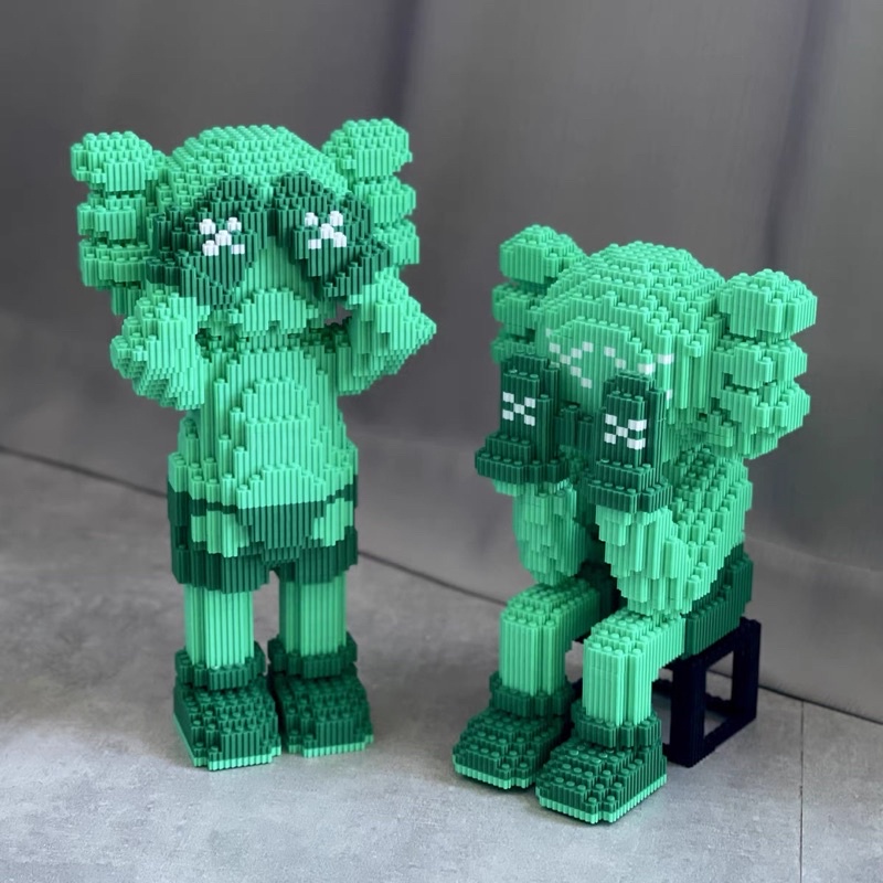 LEGO LẮP RÁP MÔ HÌNH KAWS CỠ LỚN MÔ HÌNH LẮP RÁP 3D