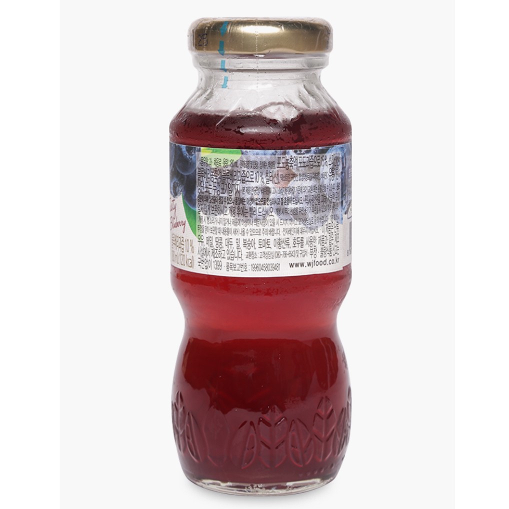 [WOONGJIN] NƯỚC VIỆT QUẤT 180ML - [웅진] 자연은불루베리 180ML