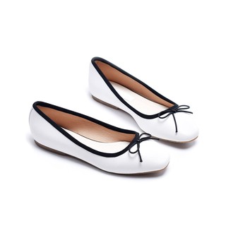 [Form lớn giảm 1 size] Giày búp bê đính nơ Merly 1133