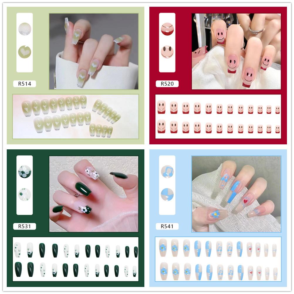 Móng Tay Giả Phong Cách Âu Mỹ Thời Trang