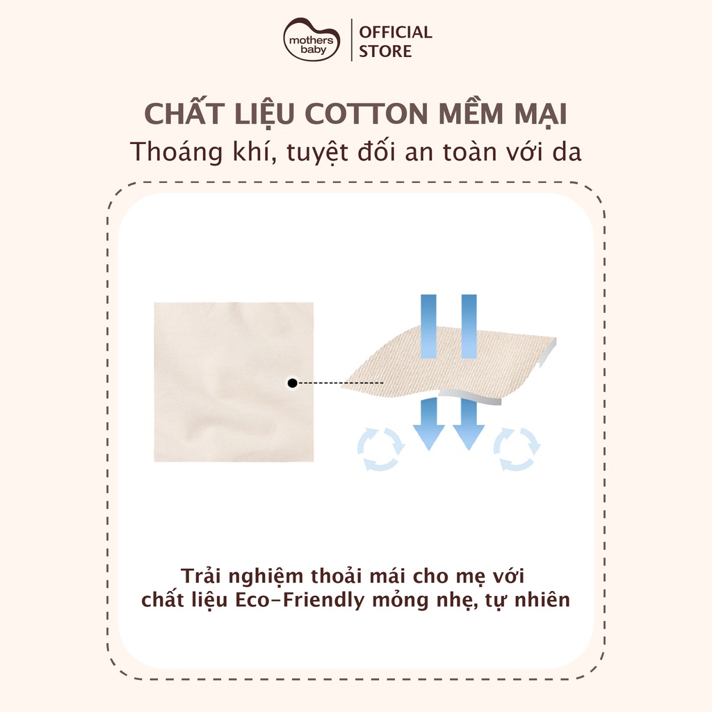 Bộ Quần Áo Lót Bầu Sau Sinh Chất Liệu Cotton Thương Hiệu Mothersbaby Hàn Quốc