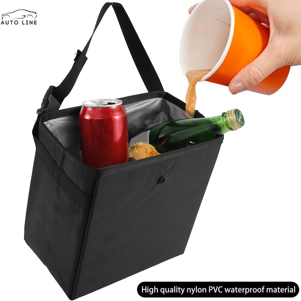 Thùng Rác Treo Xe Hơi Chống Thấm Nước 8.5L Gấp Gọn Tiện Dụng SHOPCYC0383