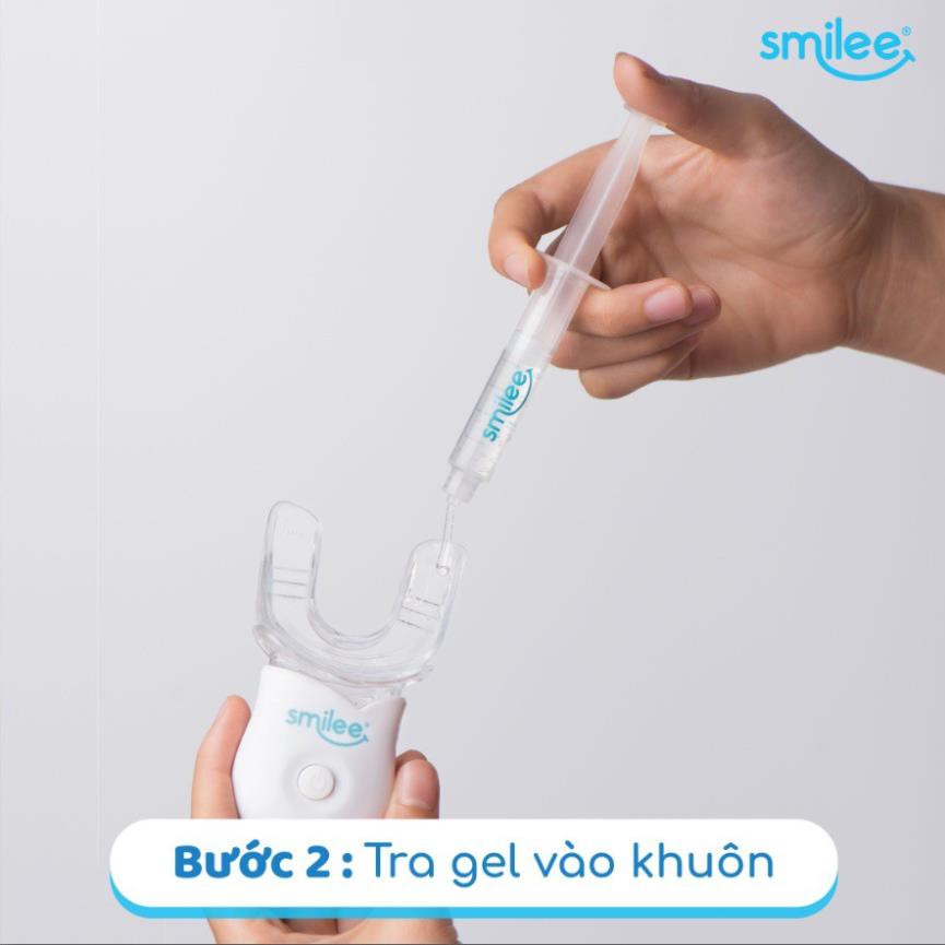 [Smilee Max] Bộ tẩy trắng răng Smilee không ê buốt cực an toàn có chứng nhận ISO bảo hành đầy đủ