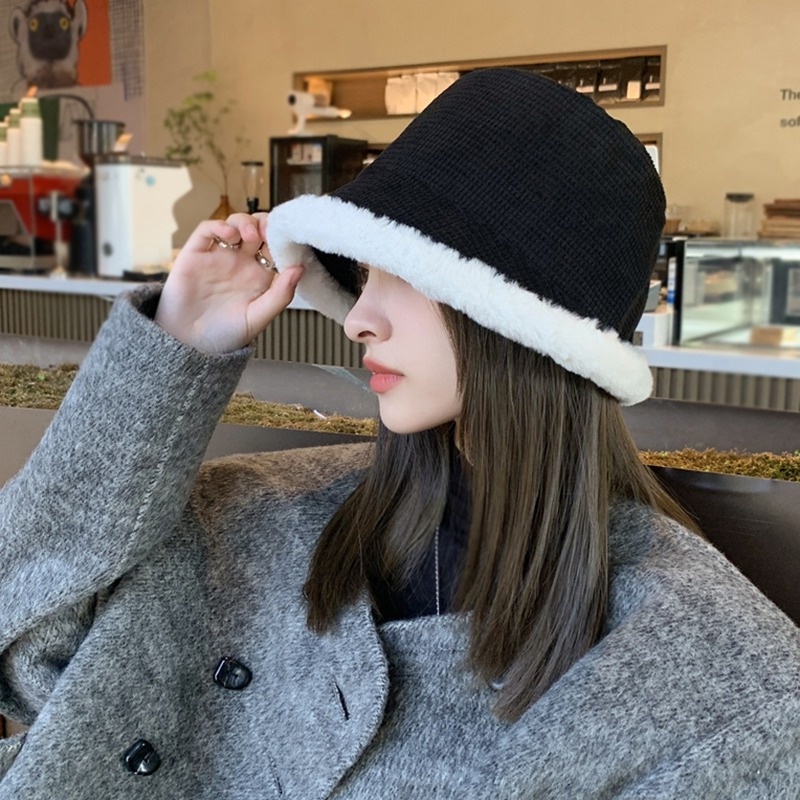 Nón Tai Bèo Dày Dặn Màu Sắc Dễ Phối Đồ Phong Cách Hàn Quốc