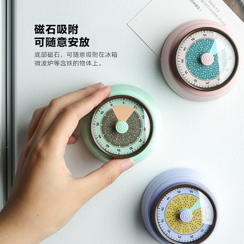 Lemon Time Timer Timer Nhắc nhở trong nhà bếp để kiểm tra đầu vào của sinh viên để làm các câu hỏi Thời gian về nhà Quản