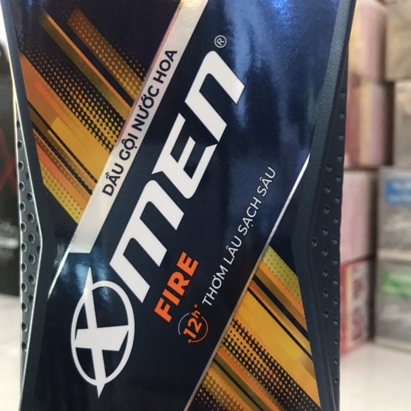 Dầu gội nước hoa X-Men Fire 2x sạch sâu thơm mạnh mẽ 180g