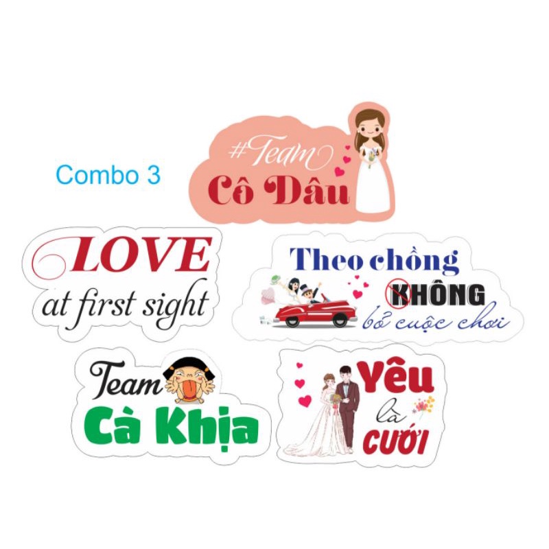 Combo 5 bảng Hashtag cầm tay chụp hình đám cưới (được chọn mẫu theo yêu cầu)