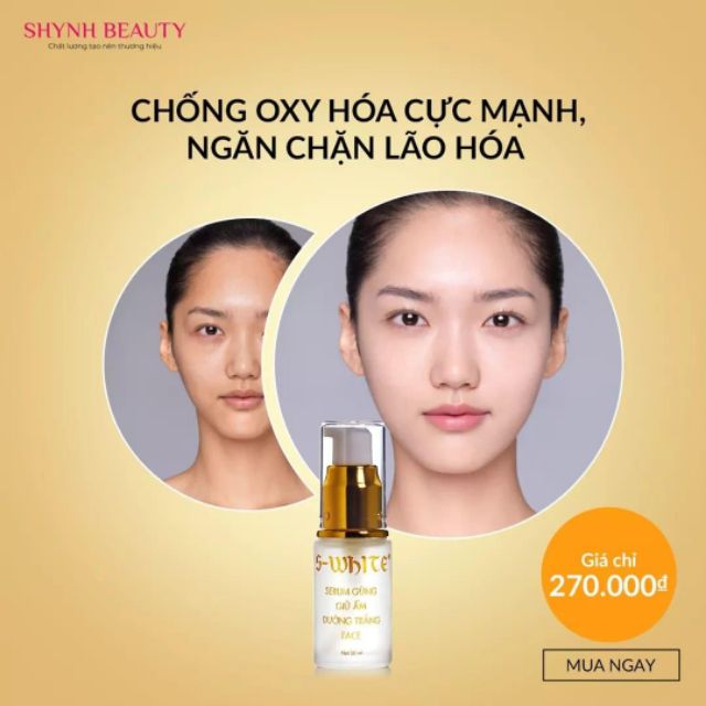 Serum gừng kích trắng face swhite 10/10/20200