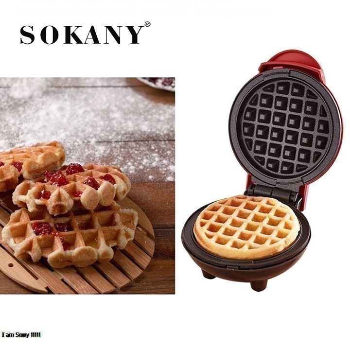 [Mã ELHADEV giảm 4% đơn 300K] Máy Làm Bánh Waffle Mini Sokany