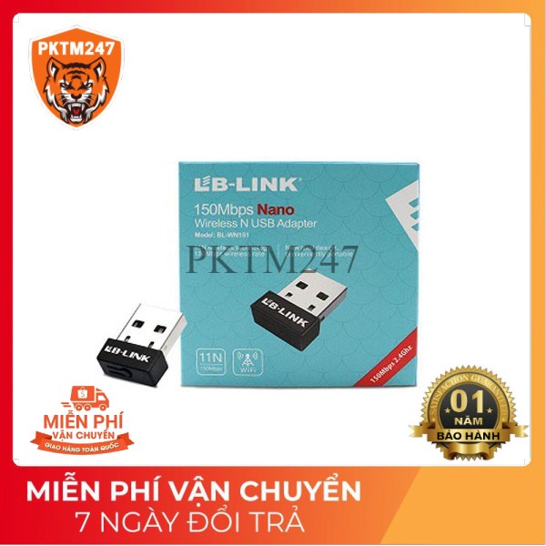 LB LINK - USB Wifi Nano tốc độ 150Mbps | BigBuy360 - bigbuy360.vn
