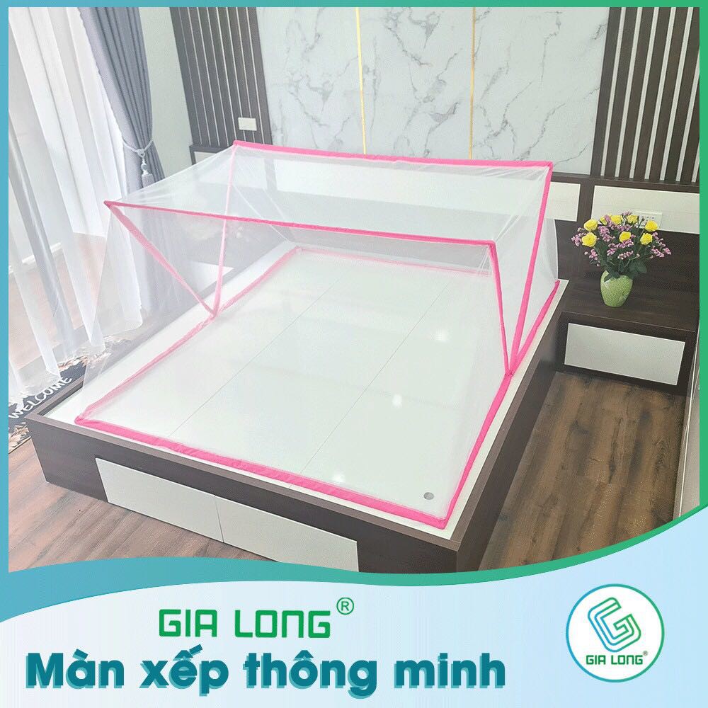 Màn gấp gọn thông minh Gia Long mẫu mới 2021