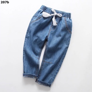 Quần bò giấy quảng châu cho bé