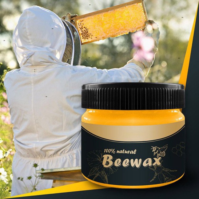 Sáp Ong Beewax Đánh Bóng Đồ Gỗ, Sáp Tự Nhiên Làm Bóng Bàn Ghế Gỗ - Tủ Gỗ - Sàn Gỗ Đa Năng