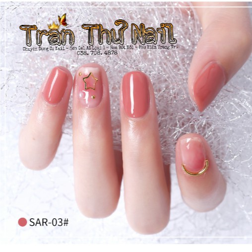 Sơn gel AS red - mã SAR