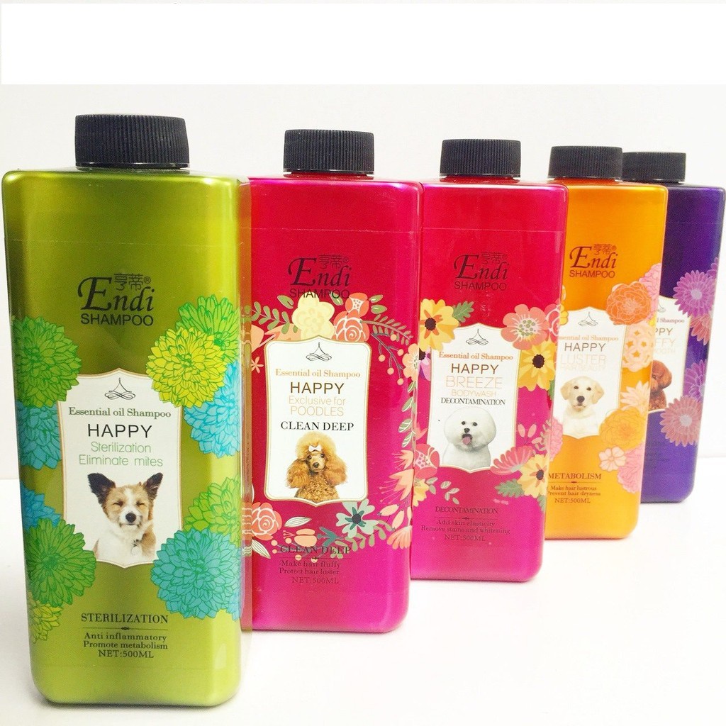 Sữa tắm chuyên dụng cho từng loại lông chó mèo Essential Endi - 500ml