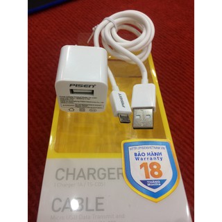 Cáp sạc Pisen micro MU01-800 (Chính hãng)(BM-01009)