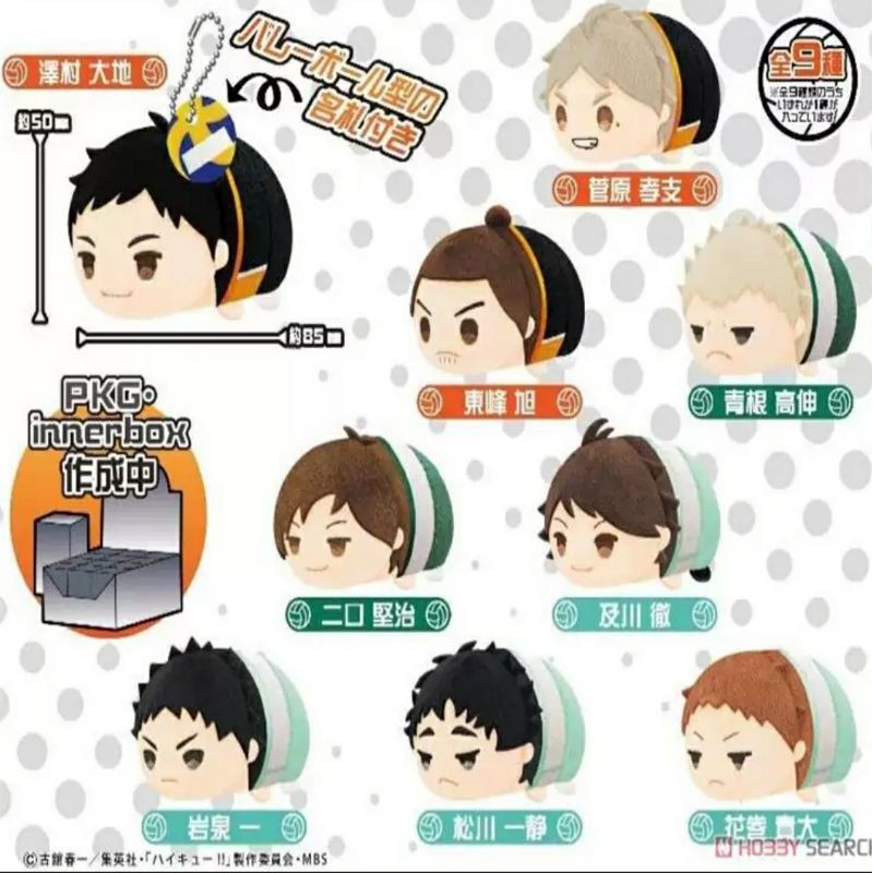 [ORDER] Móc khóa mochi Haikyuu vol.2