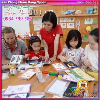 PUZZLIA ĐỒ CHƠI THÔNG MINH HÀN QUỐC PHÁT TRIỂN IQ - Bộ Hình Chữ Nhật 6*10