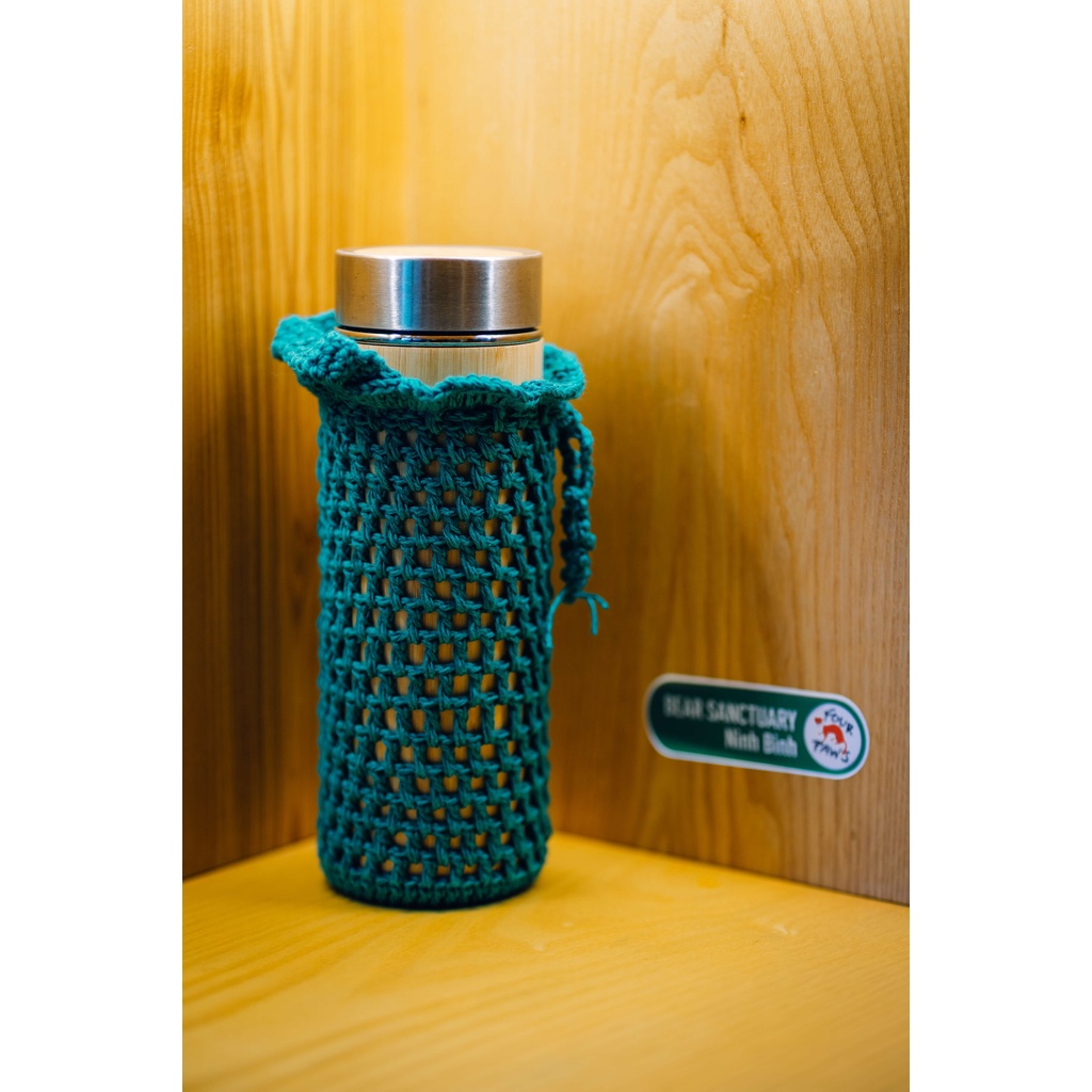 Túi đựng bình giữ nhiệt bằng len