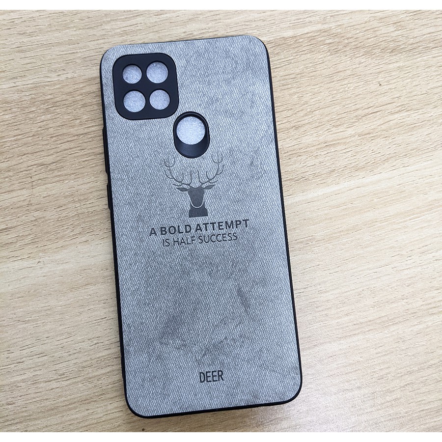 Bộ ốp lưng giả da kính cường lực full màn hình Oppo A15