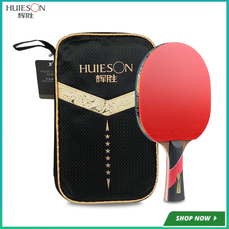 Vợt Bóng Bàn Huieson 6 Sao Bằng Cao Su Carbon