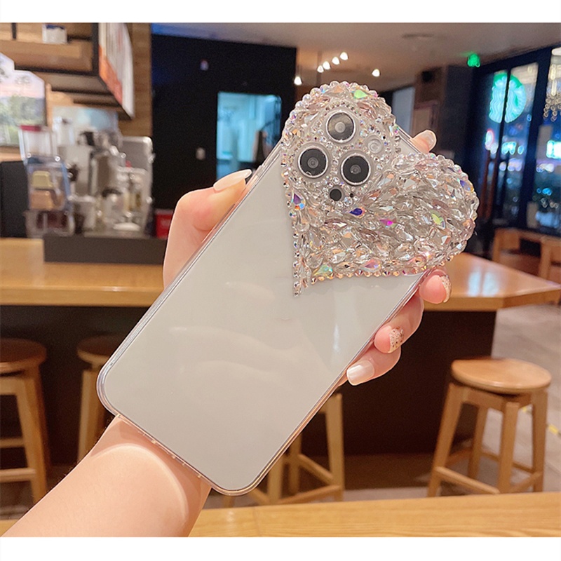 Ốp Điện Thoại Mềm Trong Suốt Đính Kim Tuyến Cho IPhone 14 13 12 11 Pro Max Xr X Xs Max 7 8 Plus IP 11