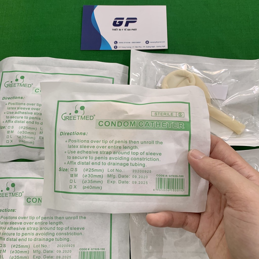 CAPOT TIỂU NAM BAO CAO SU TIỂU NAM TÚI DẪN LƯU NƯỚC TIỂU