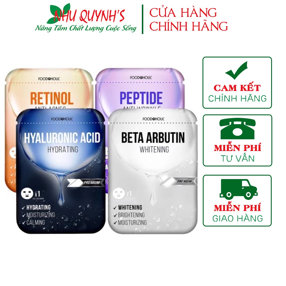 Mặt Nạ Dưỡng Ẩm Foodaholic Premium Mask