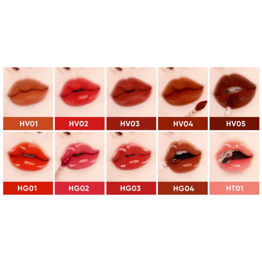 Son Half n Half Water Glow #HG & Water Velvet #HV & Tangle Glow #HT