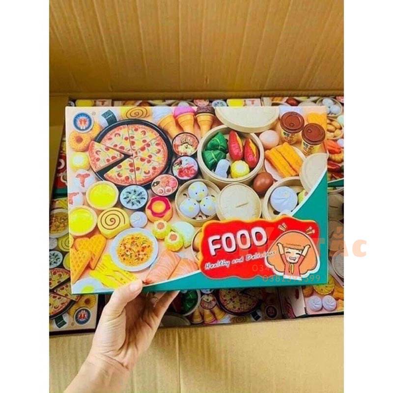 Đồ Chơi Nấu Ăn DIMSUM 82/88 Chi tiết Cho Bé Siêu To Đẹp Có Hộp Đẹp Làm Quà Tặng