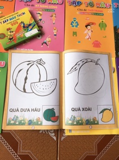 Set tô màu cho bé