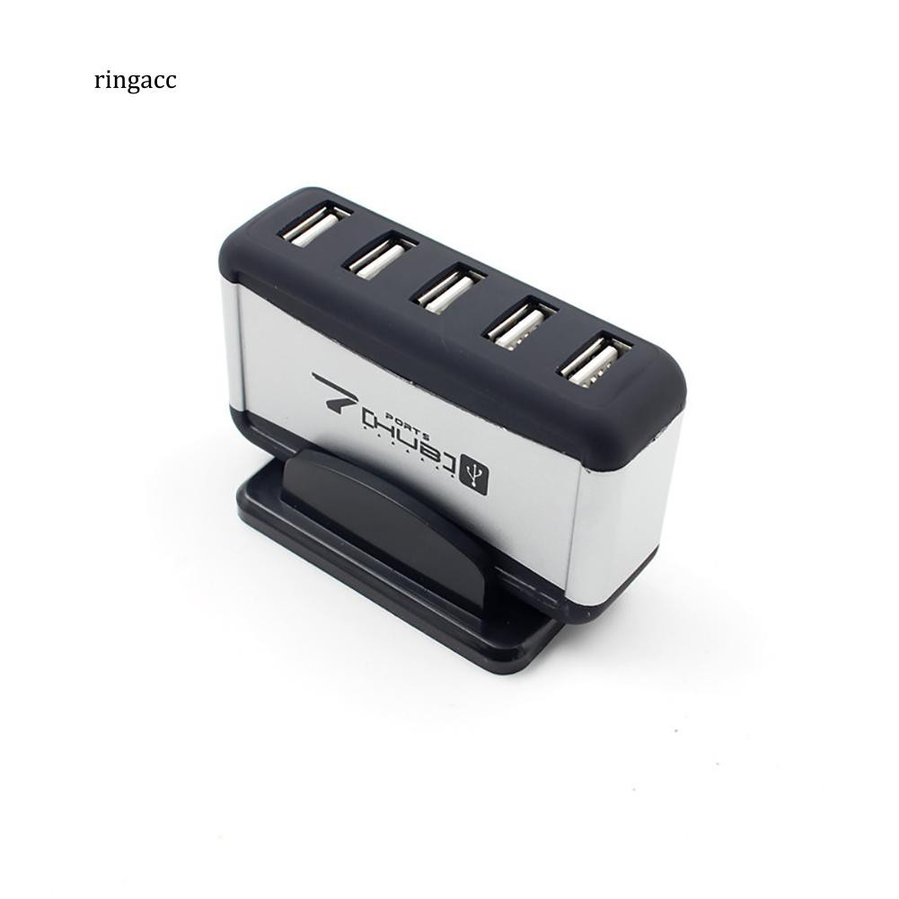 Đầu chia hub sạc 50cm 7 cổng USB 2.0 5V dành cho máy tính