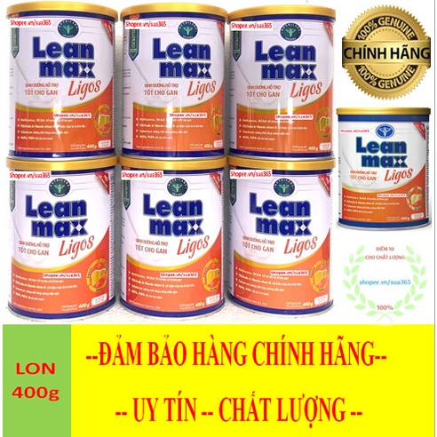 Sữa Leanmax Ligos - Dinh Dưỡng Hổ Trợ Chức Năng Gan - ( Đủ loại 900g và 400g ) Date Luôn Mới