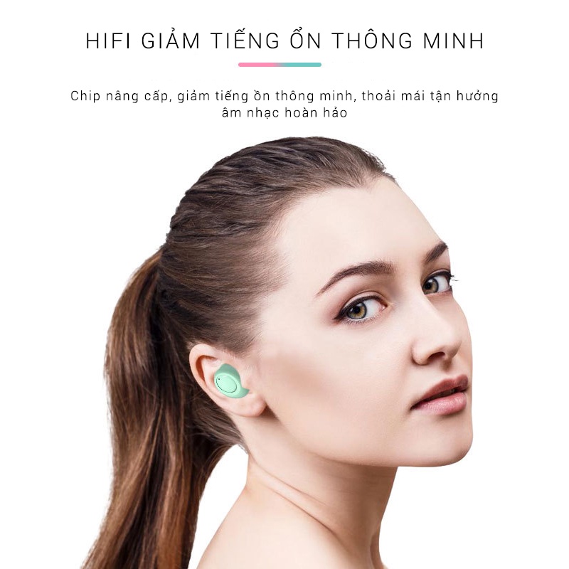 Tai nghe Bluetooth TWS-M8 Khải lạc tai nghe nhét tai tai nghe siêu rẻ tai nghe chụp tai tai nghe bluetooth rẻ
