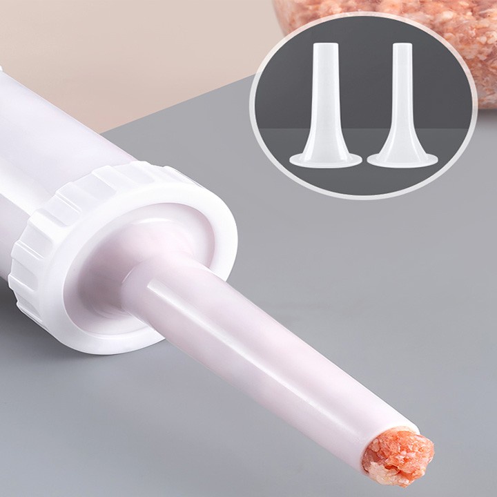 Khuôn làm dồi, lạp xưởng, xúc xích thông minh - Dụng cụ nhồi xúc xích siêu tốc 3 đầu