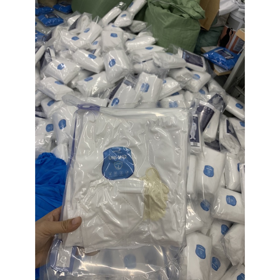 Bộ phòng dịch level 2 vải SMS FREESHIP Bộ phòng dịch cấp độ 2 - có giấy chứng nhận đầy đủ - hàng công ty - Uni-M02
