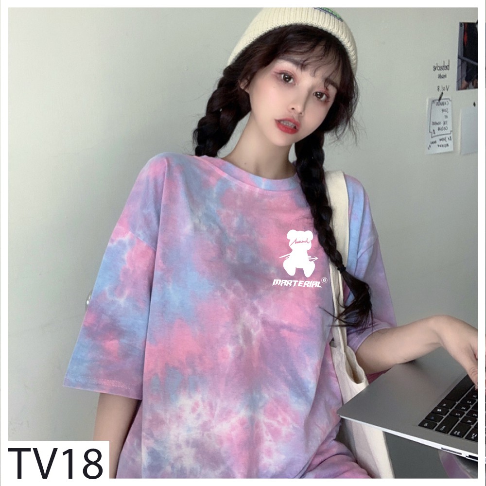 Áo Gấu Phản Quang Bảy Màu Áo Thun Unisex 2sClothing Áo Phông Form Rộng Nam Tay Lỡ Giá Rẻ In Hình TV18 | BigBuy360 - bigbuy360.vn